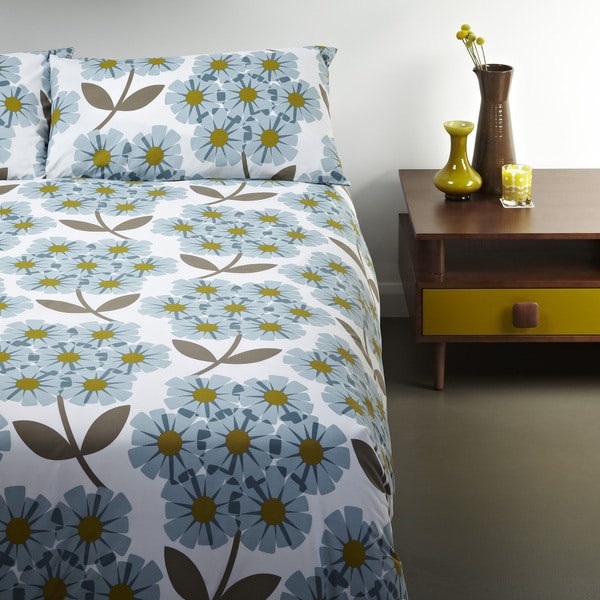 Orla Kiely Floral 3piece Duvet Cover Set