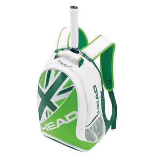 Head Murray SE Green and White Tennis Backpack-Image