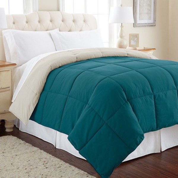 All Season Reversible Down Alternative Microfiber Comforter