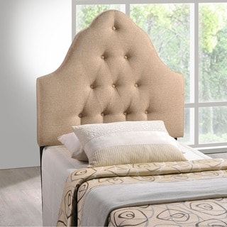 Cheap Sovereign Tufted Fabric Twin Headboard