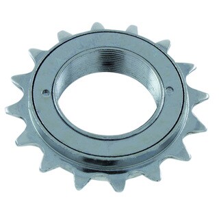 Single Speed 16-tooth Silver Freewheel-Image