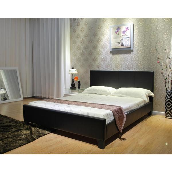 Black Platform Bed