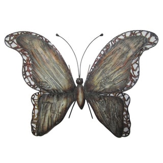 21-inch Butterfly Metal Wall Decor