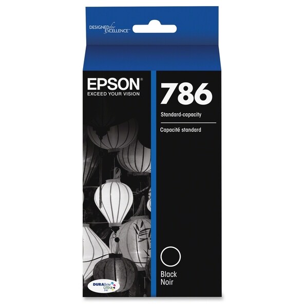 Epson DURABrite Ultra Ink T786 Ink Cartridge - Black