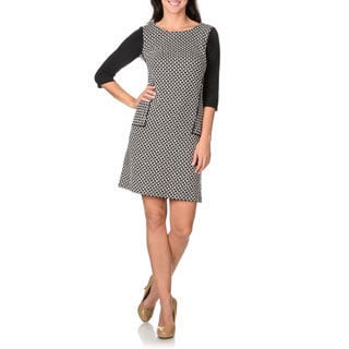 Rabbit Rabbit Rabbit Designs Women's Fitted Knit Dress-Image