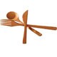 Totally Bamboo 20-2006 Bamboo 3-piece Flatware Set