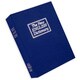 Bulldog Deluxe Diversion Blue Book Safe with Combination Lock