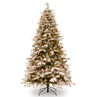 Buy Cheap 7-foot "Feel Real" Snowy Everest Tree with 450 Clear Lights