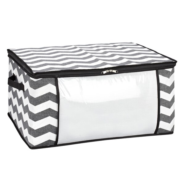 The Macbeth Collection Chevron Printed Blanket Bag