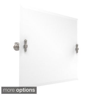 See Reviews Retro Wave Collection Beveled Edge Framless Rectangular Landscape Bathroom Tilt Wall Mirror