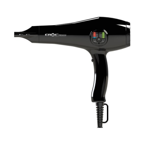 Turboion Croc Black Premium Intelligent Circut Hair Dryer