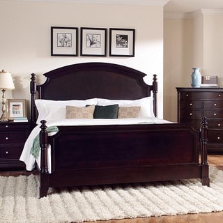 [1] Clara Cherry Brown Poster Wood Bed