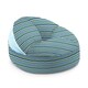 BeanSack Big Joe 3-in-1 Zip It Donut Outdoor/ Indoor Bean Bag Chair/ Floor Pillow