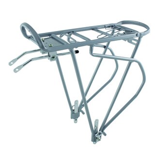 Traveler Silver Alloy Pannier Rack-Image