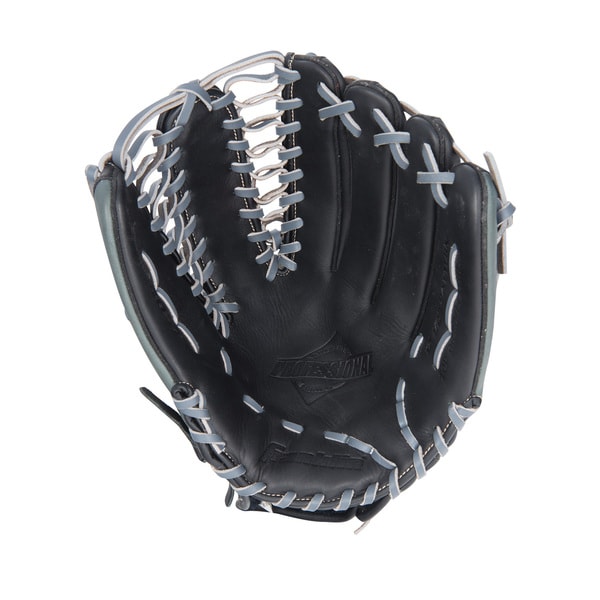 Franklin Sports Black/ Grey Right Handed Thrower 14-inch Baseball Mitt