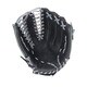 Franklin Sports Black/ Grey Right Handed Thrower 14-inch Baseball Mitt