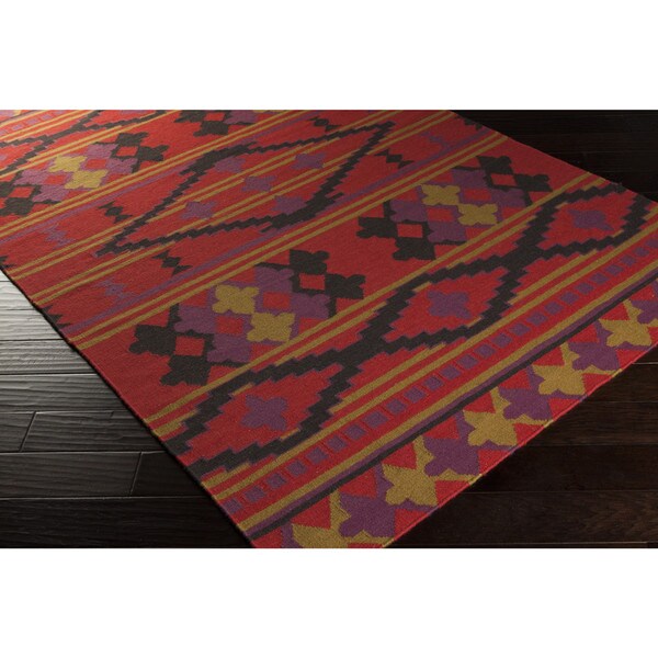 Phoenix Flatweave Southwestern Area Rug (5' x 8') 16625550