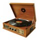 MGear 'Back To The 50's' 3-speed Wooden Turntable