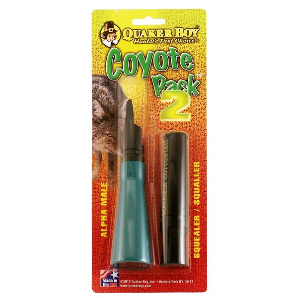 Quaker Boy Alpha Male Coyote Howler Call (Pack of 2)