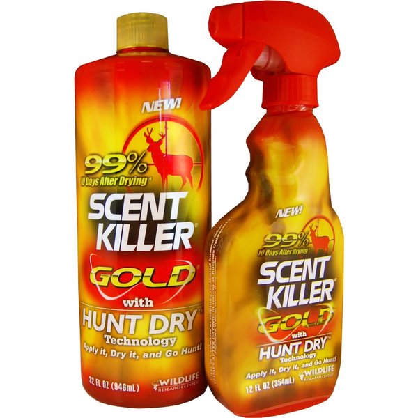 Wildlife Research Center Scent Killer Gold Combo Clothing Spray