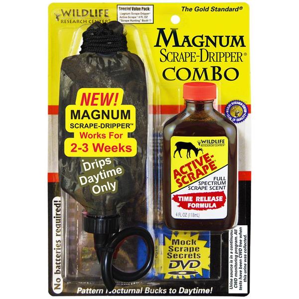 Wildlife Research Center Magnum Active-scrape  4-ounce Dripper Combo