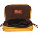 Concealed Carrie Casual Compact Carrie Mustard Leather Clutch
