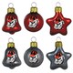 Georgia Bulldogs Mini Blown Glass Ornament Set