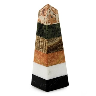 Multi-gemstone 'Total Energy' Obelisk (Peru)