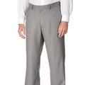 Marco Carelli Men's Grey Flat-front Suit Separate Dress Pant
