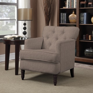 Low Price Portfolio Sayre Smoke Grey Chenille Arm Chair