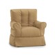 BeanSack Big Joe Lux Babette Twill Bean Bag Arm Chair 