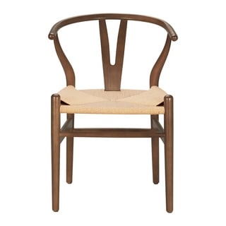 Buy Cheap Wishbone Style Hemp Rope Weave Chair in Walnut