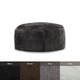 BeanSack Big Joe Lux Faux Fur Octagon Bean Bag Ottoman