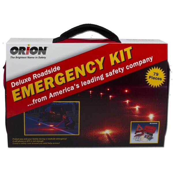 Orion Safety Products 8901 Deluxe Roadside Emergency Kit