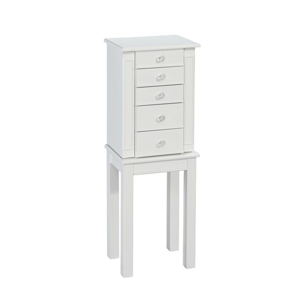 Powell White Cottage Jewelry Armoire Overstock™ Shopping Big