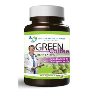 Doctor Recommended Green Coffee Bean Extract (60 Capsules-Image