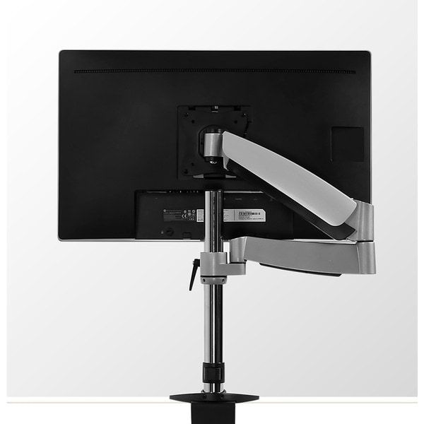 MountIt! Height Adjustable, Sitstand Computer Desk Mount Monitor Stand 16643669 Overstock