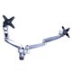 Mount-It! Dual Arm Full Motion Articulating Monitor Wall Mount