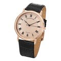 Stuhrling Original Men's Swiss Quartz Classique 45 Leather Strap Watch