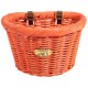 Nantucket Rattan Limited Edition Cruiser D-shaped Bicycle Basket