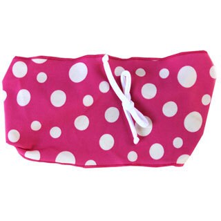 Azul Swimwear Dipin Dots Pink Polka-dot Headband-Image