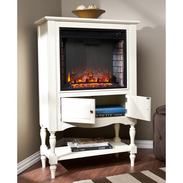 Harper Blvd Leighlin Antique White Fireplace Tower 16649752