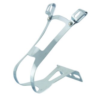 M-Wave Chrome Plated Vintage Toe Clips-Image