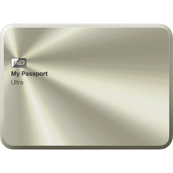 WD My Passport Ultra WDBTYH0010BCG-NESN 1 TB External Hard Drive