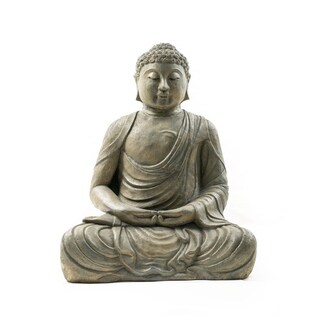 ===>  Volcanic Ash Meditating Buddha Statue (Indonesia)