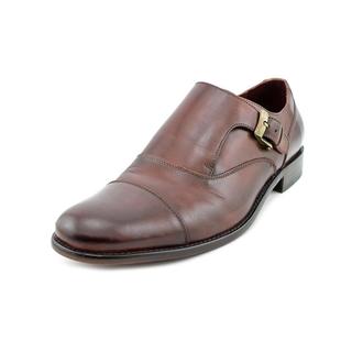 Great Prices John Varvatos Men's 'Luxe Single Monk' Leather Casual Shoes (Size 12 )