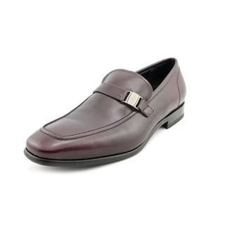 (_ _ ) Salvatore Ferragamo Men's 'Svezia' Leather Dress Shoes (Size 10.5 )