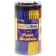 Economy Paint Brush Canister 144/Pkg