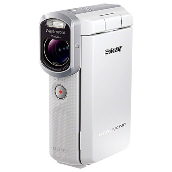 Sony HDR-GW66V HD 20MP White Camcorder