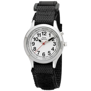Youth/ Adult Talking Watch with Black Velcro Strap